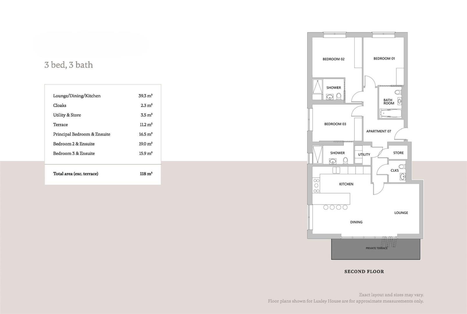 8, Luxley House, Golders Green floorplan