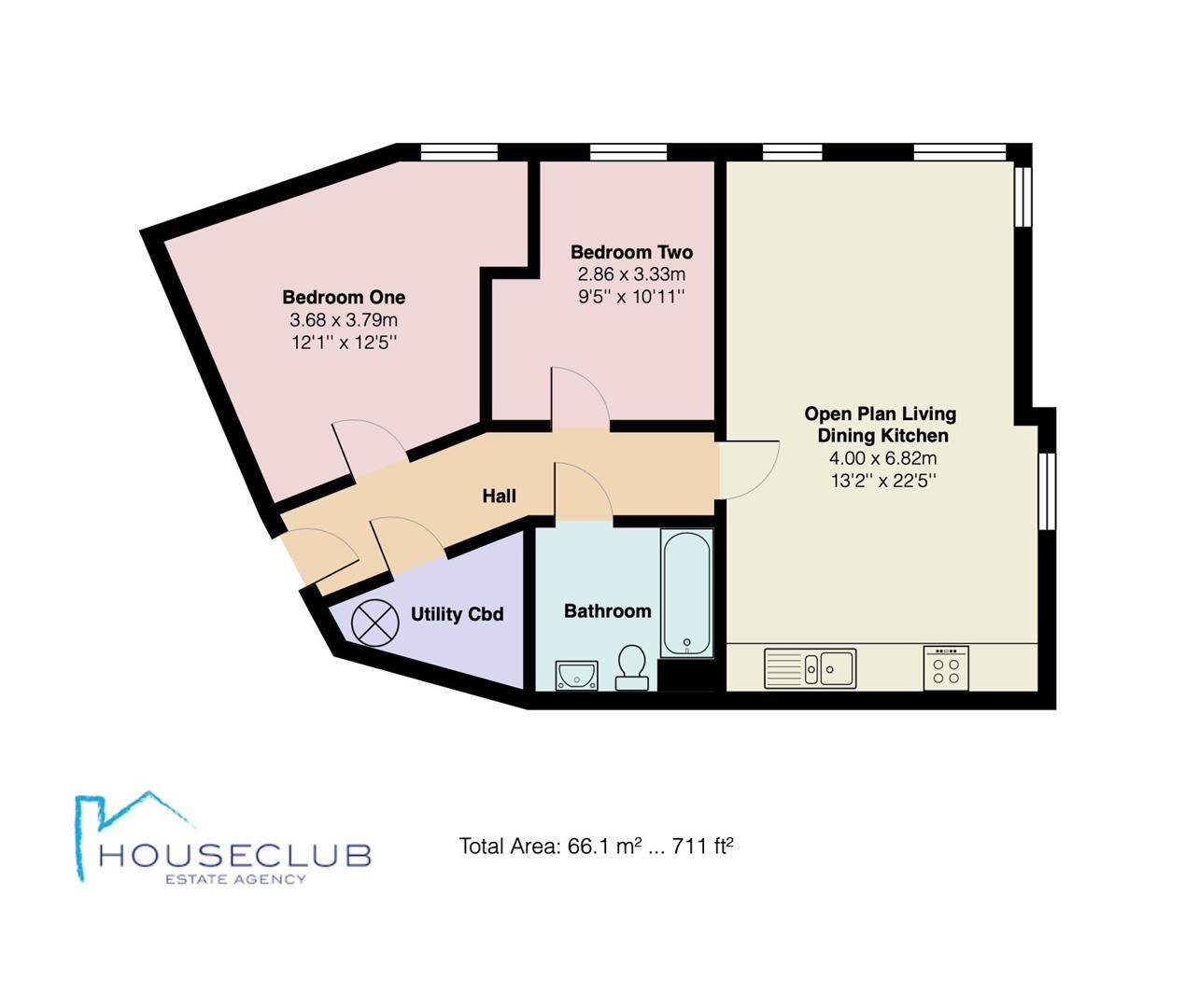 101, Town End Apartments, Town End Way, Lancaster floorplan