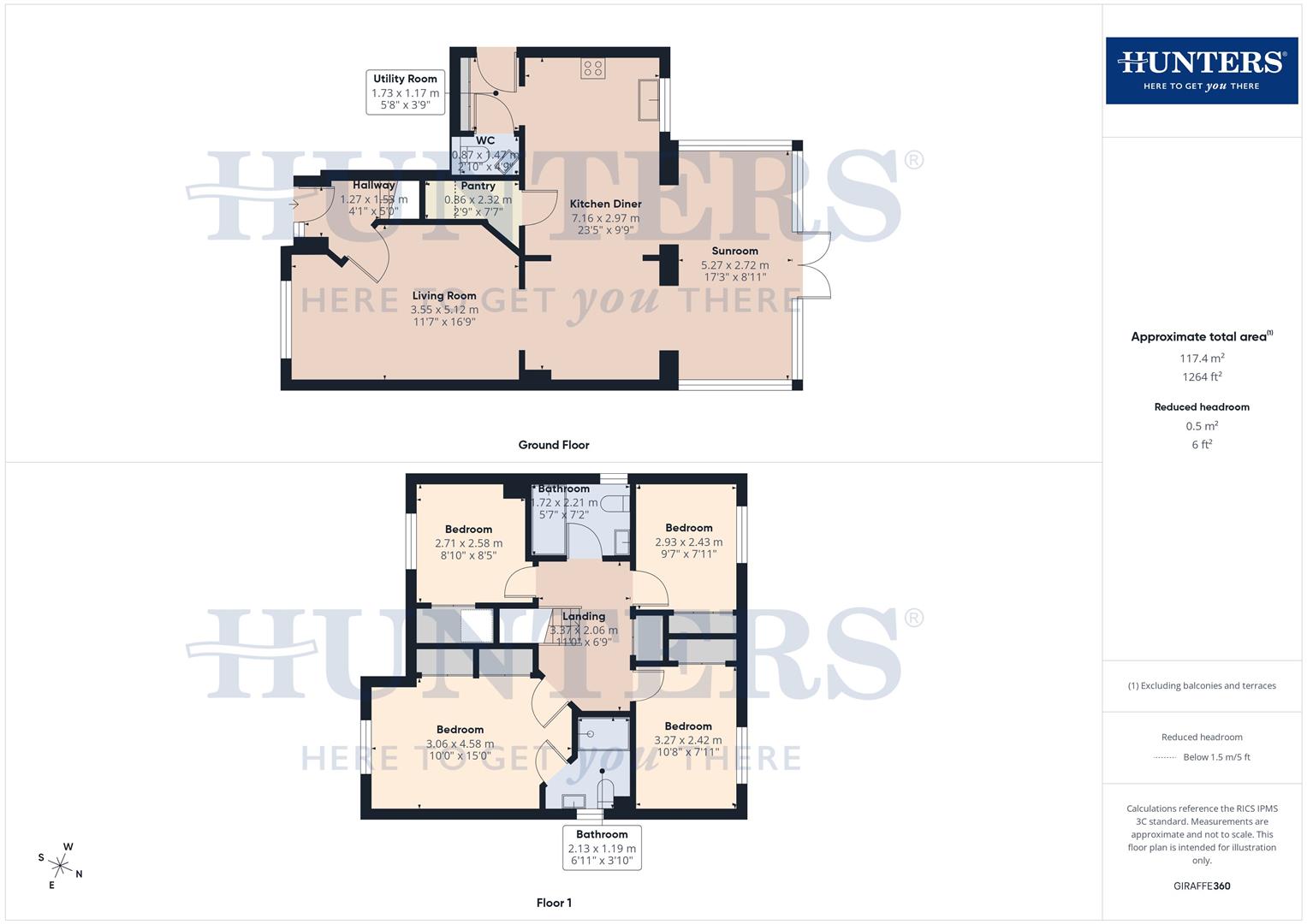 8, Derwent Rise, Stanley floorplan