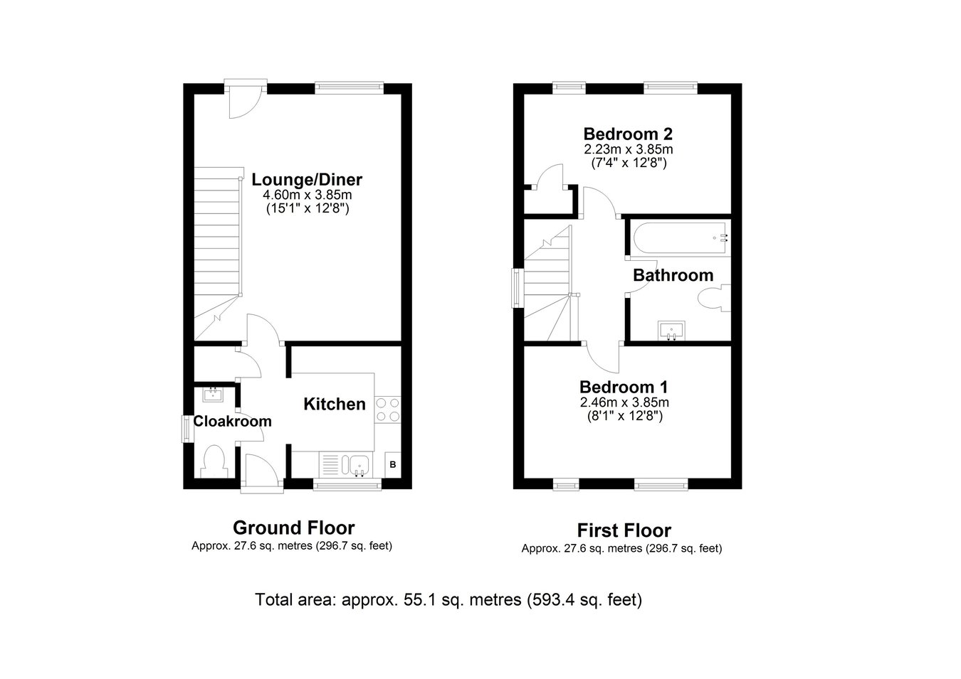 9, Alban Road, Letchworth Garden City floorplan