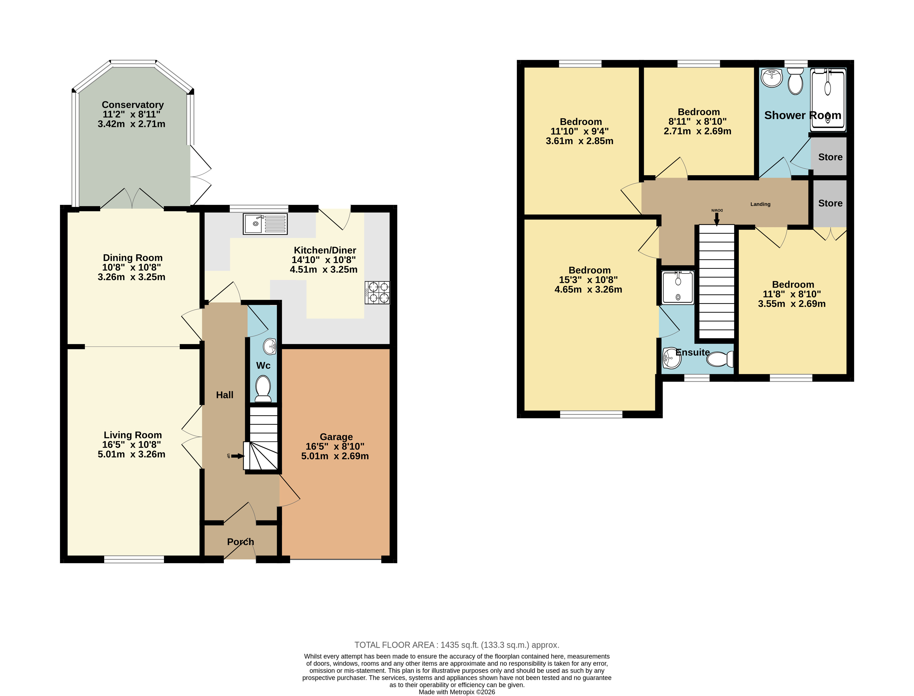 1, Bridleway Gardens, Kent floorplan