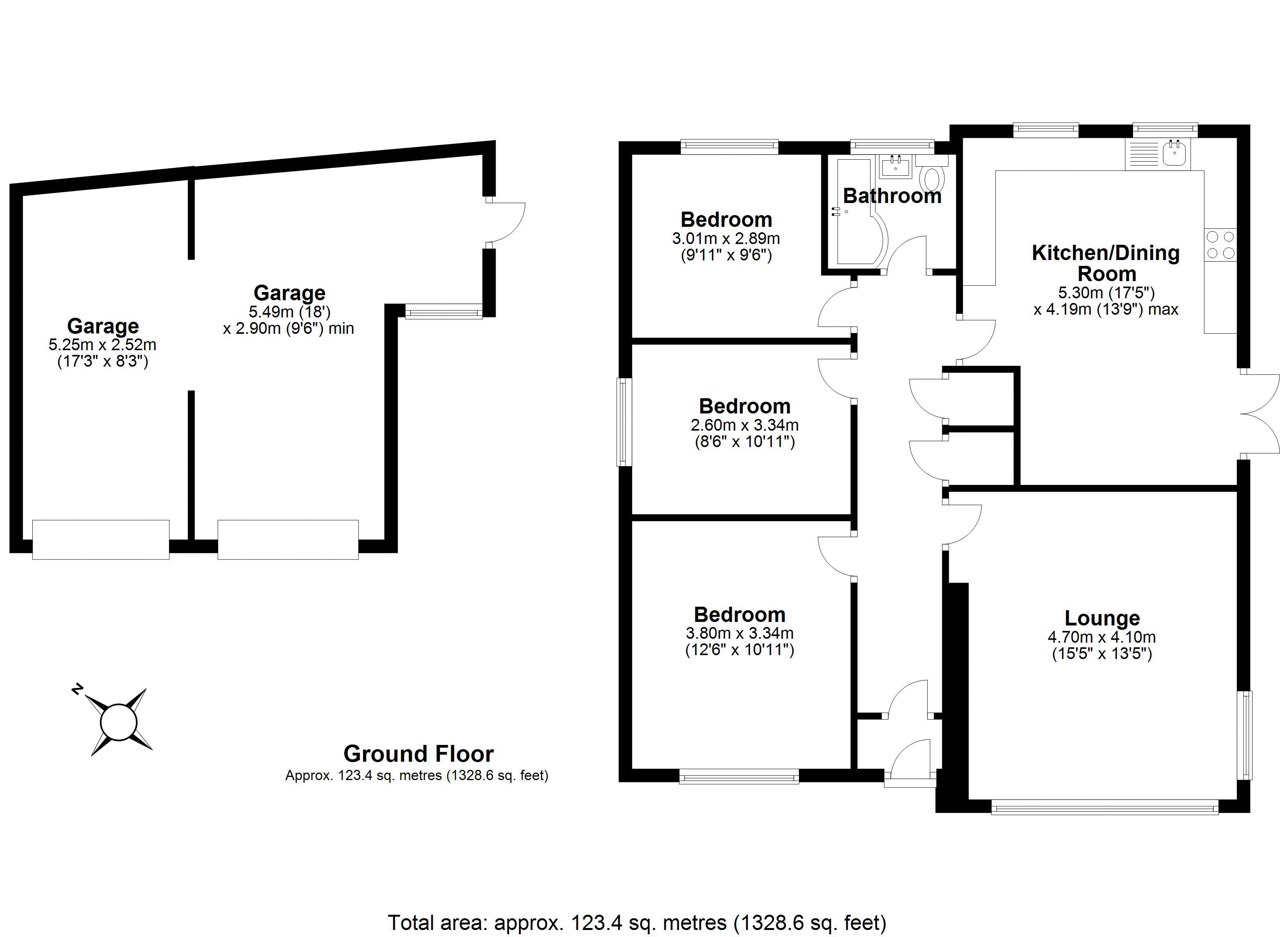 3 Bedrooms Detached bungalow for sale in Cotswold, Silvermere Park, Shifnal, Shropshire TF11