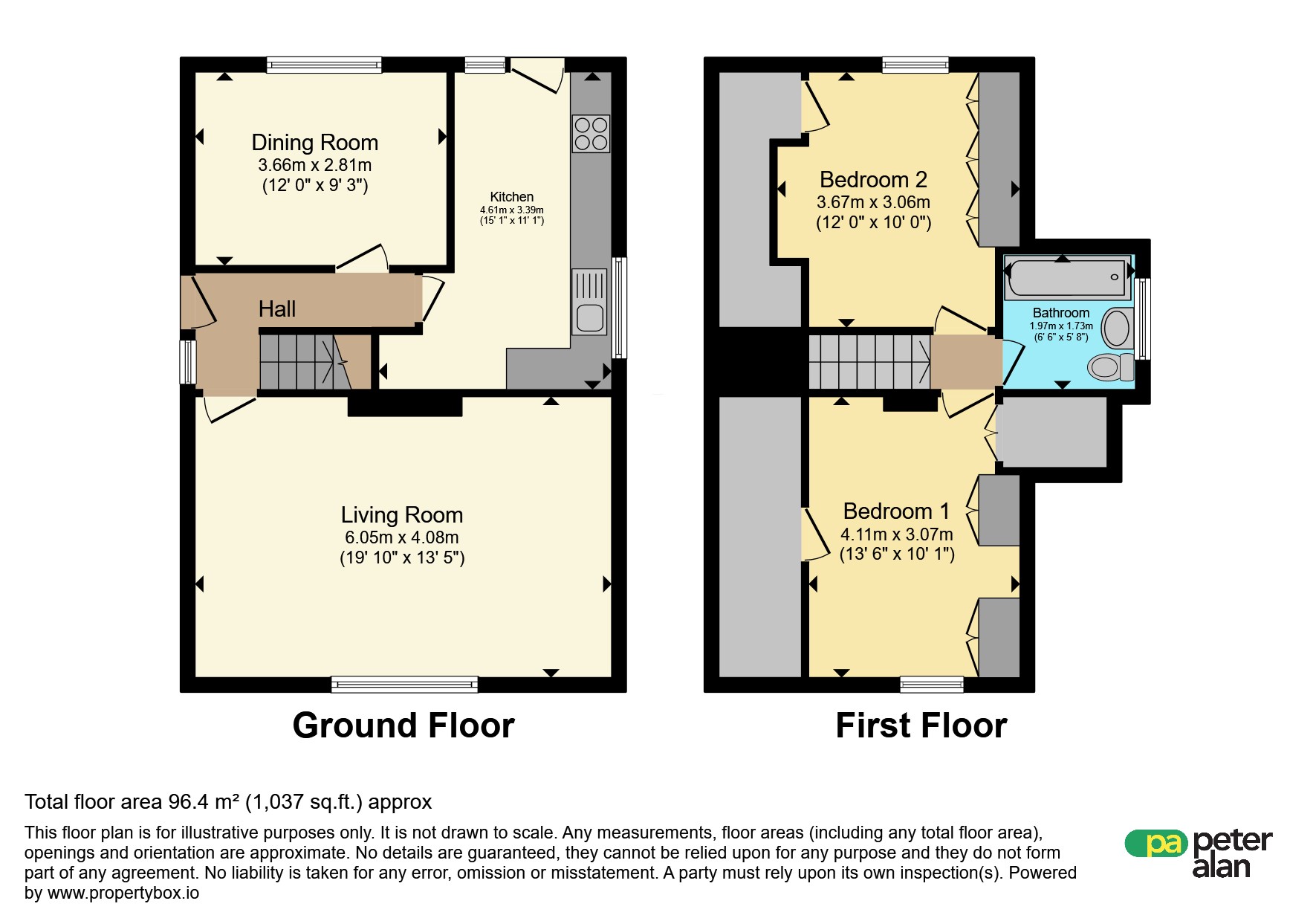 16, Wolfe Close, Cowbridge floorplan
