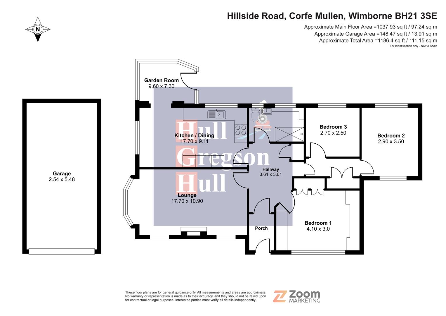 Hillside Road, Wimborne floorplan