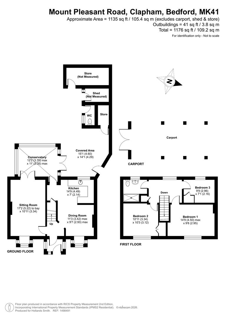 3, Mount Pleasant Road, Bedford floorplan