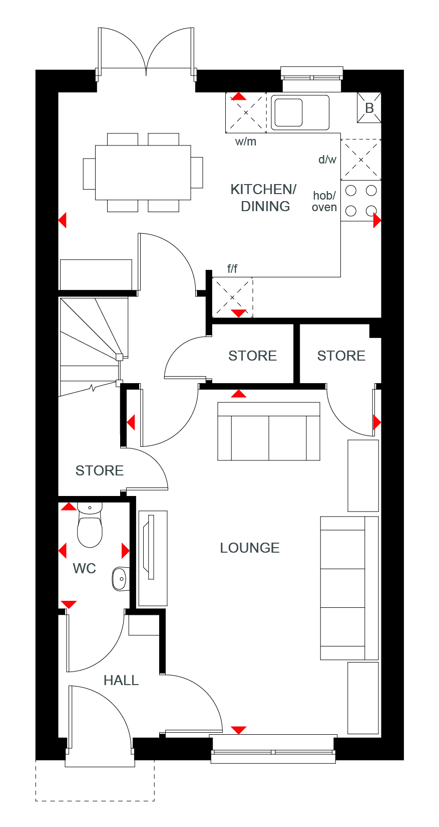Dixon Drive, Chelford, Macclesfield, Cheshire SK11, 3 bedroom end terrace house for sale