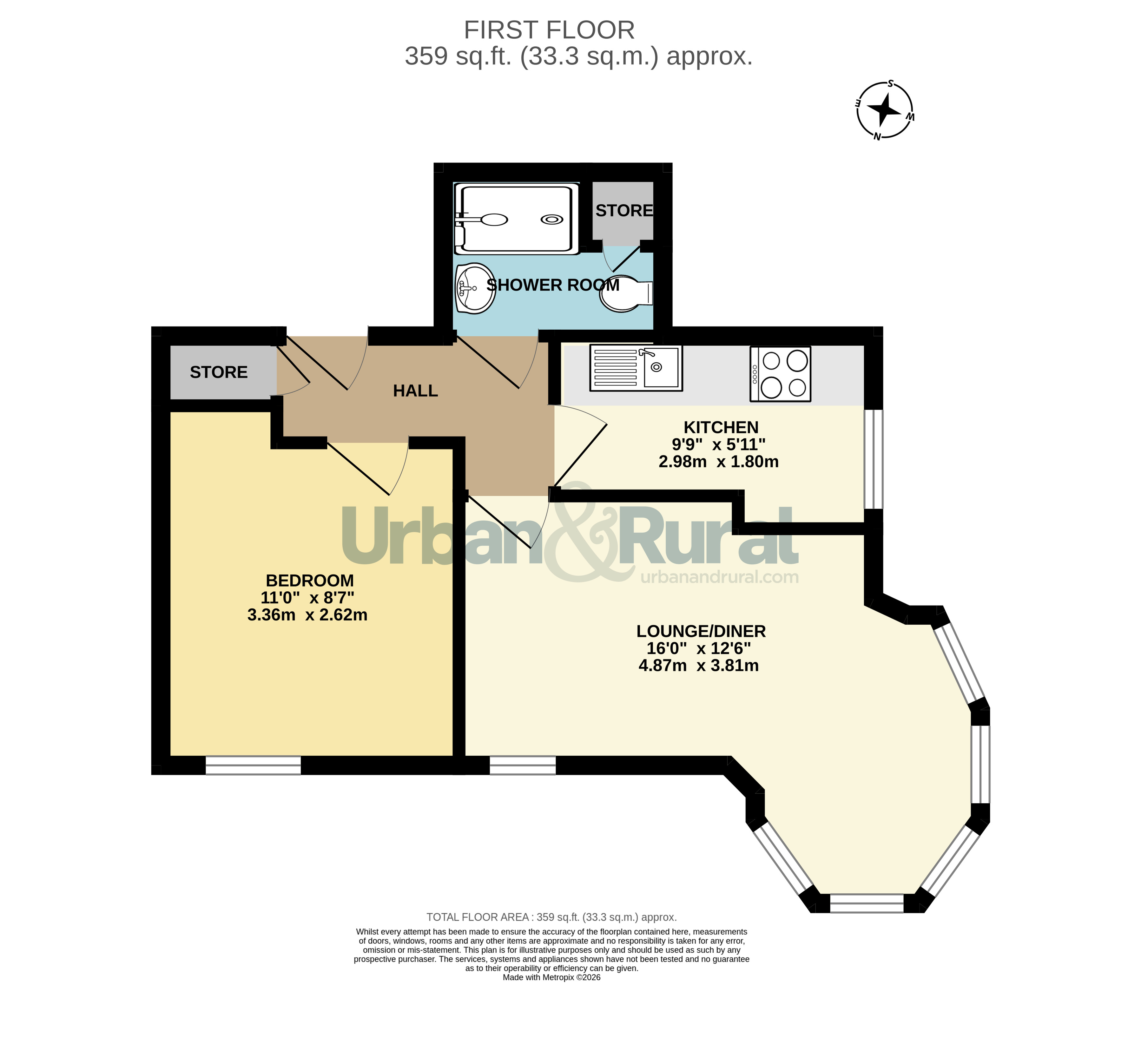 4, Towers House, 1, Park Avenue, Bedfordshire floorplan
