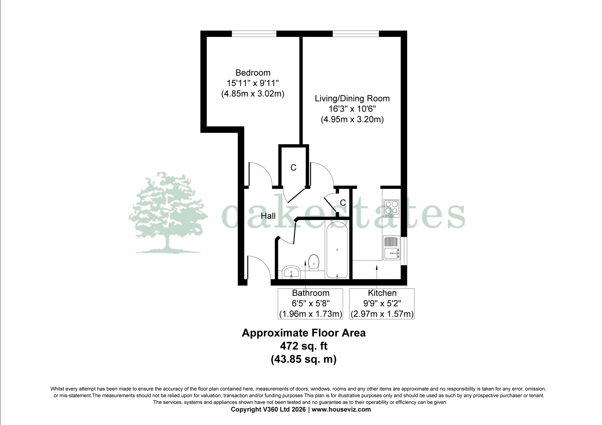 Flat 9 Gardner Court 764, St. Albans Road, Watford floorplan