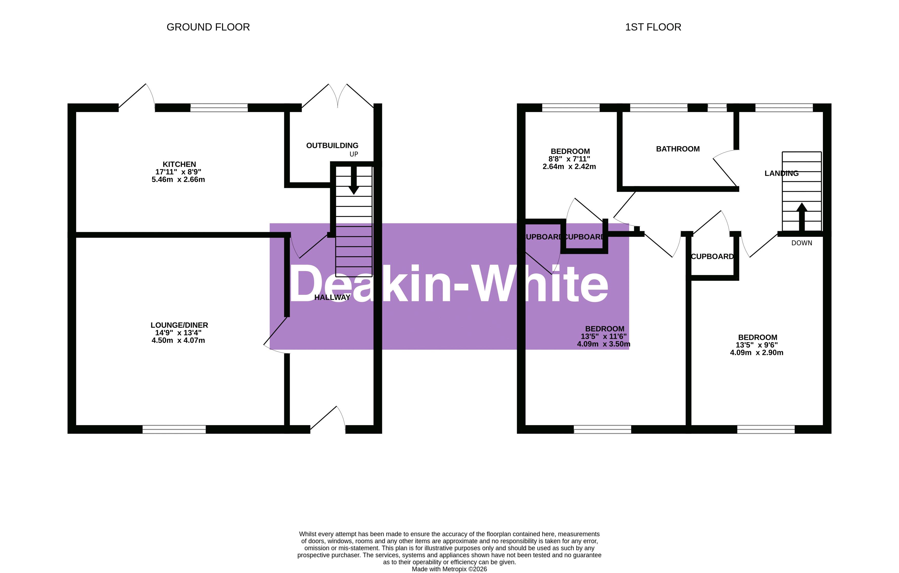 7, Borders Way, Houghton Regis floorplan