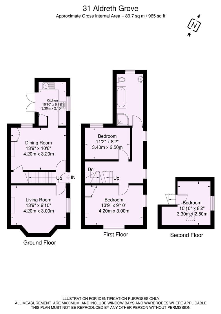 31, Aldreth Grove, York floorplan