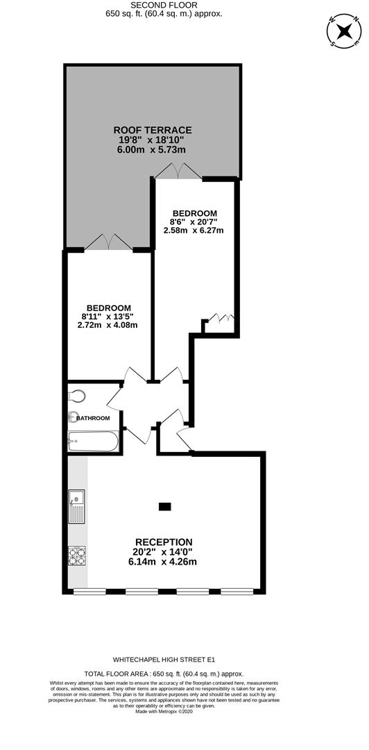 3, Atlantis House, 92 - 93, Whitechapel High Street, London floorplan