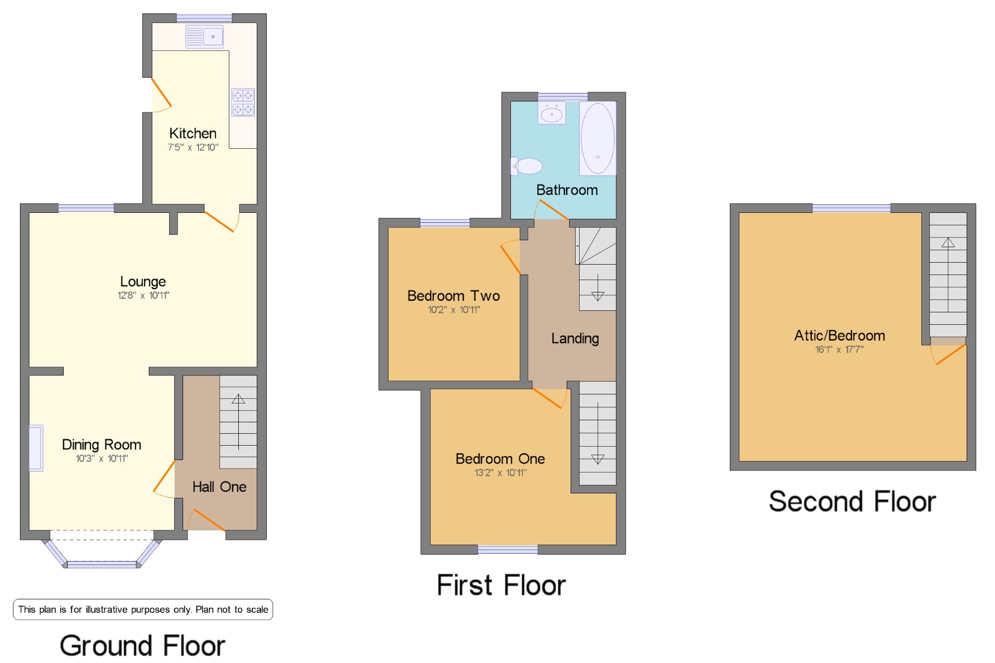 3 Bedrooms Terraced house for sale in Grove Road, Atherstone, Warwickshire CV9