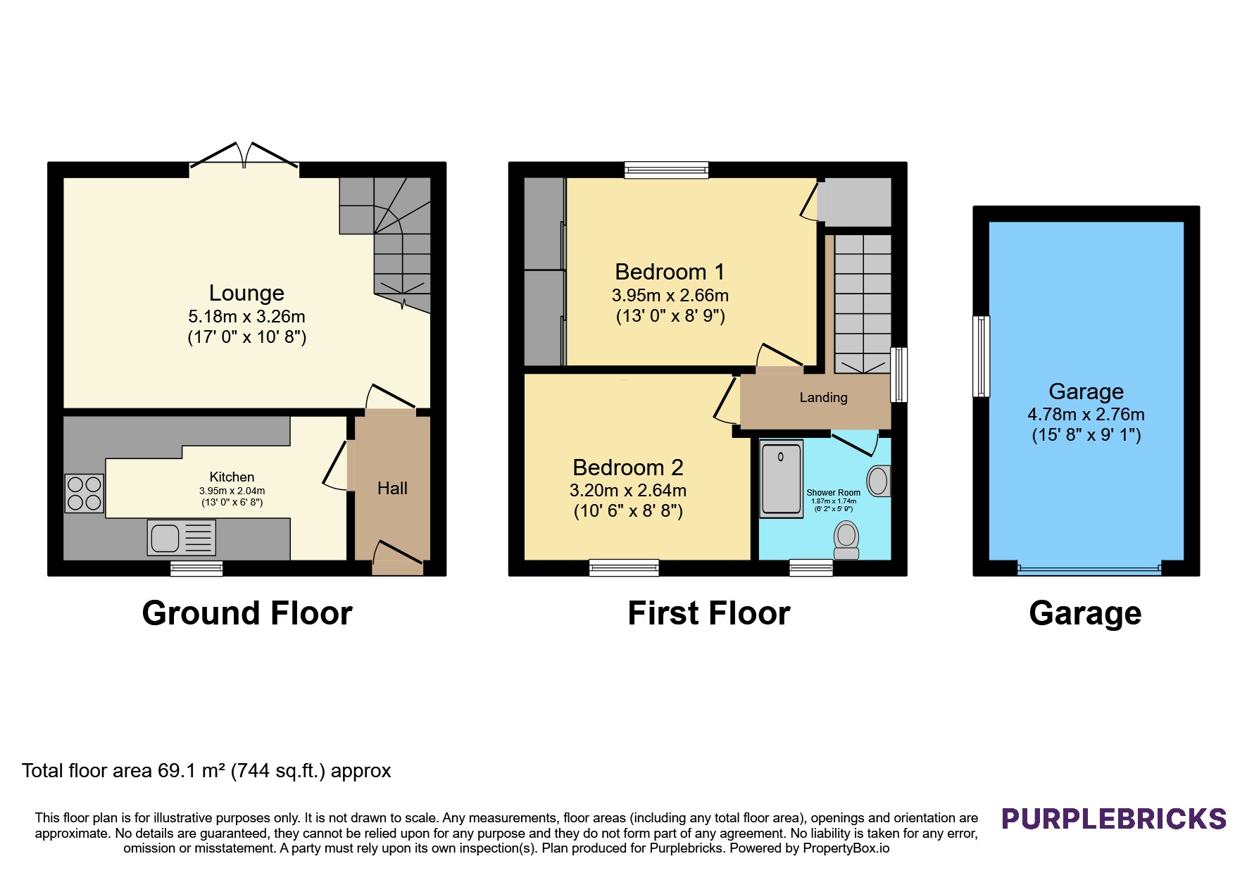 Broomwood Gardens, Sheffield floorplan