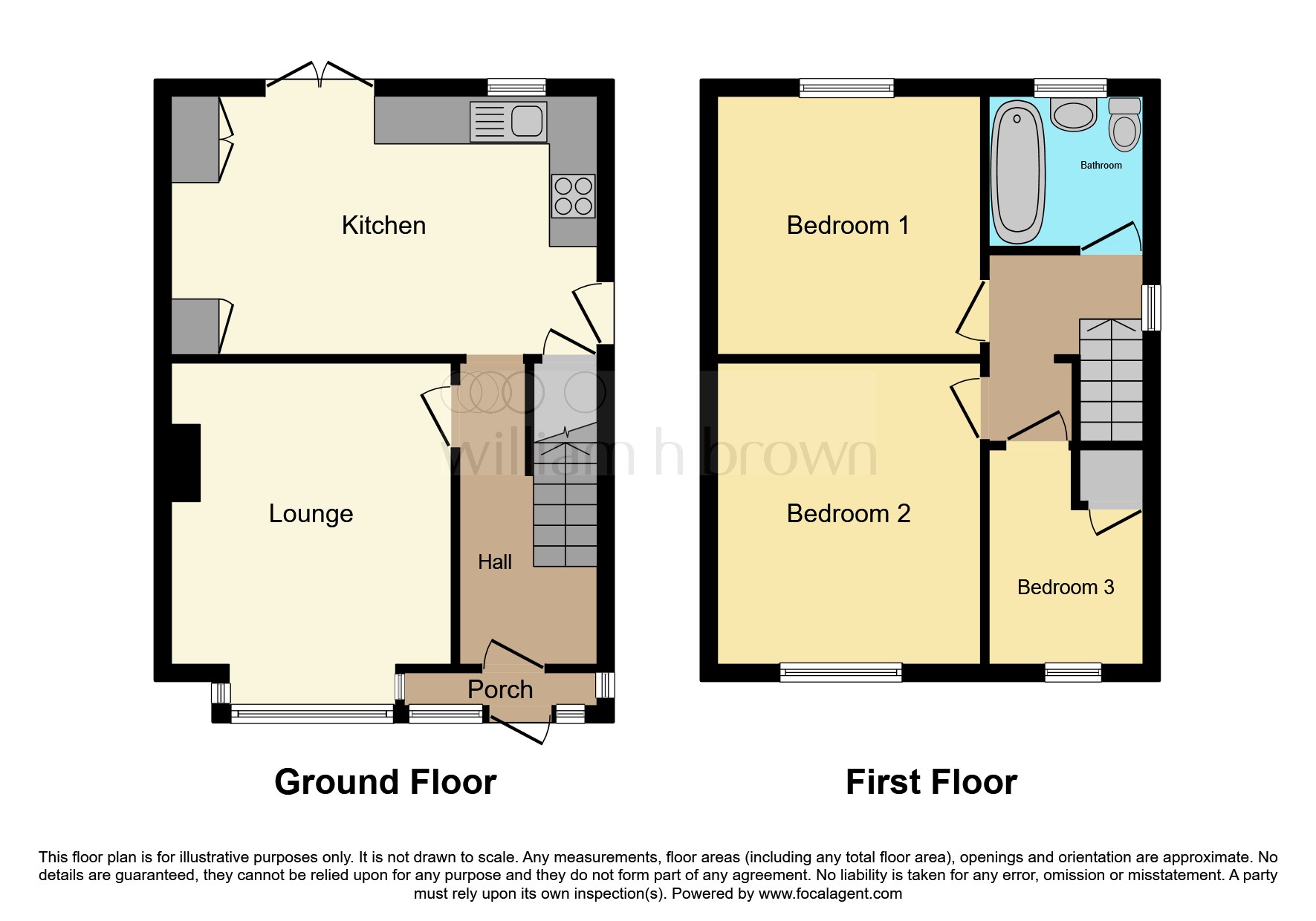 25, Smithy Lane, HUDDERSFIELD floorplan