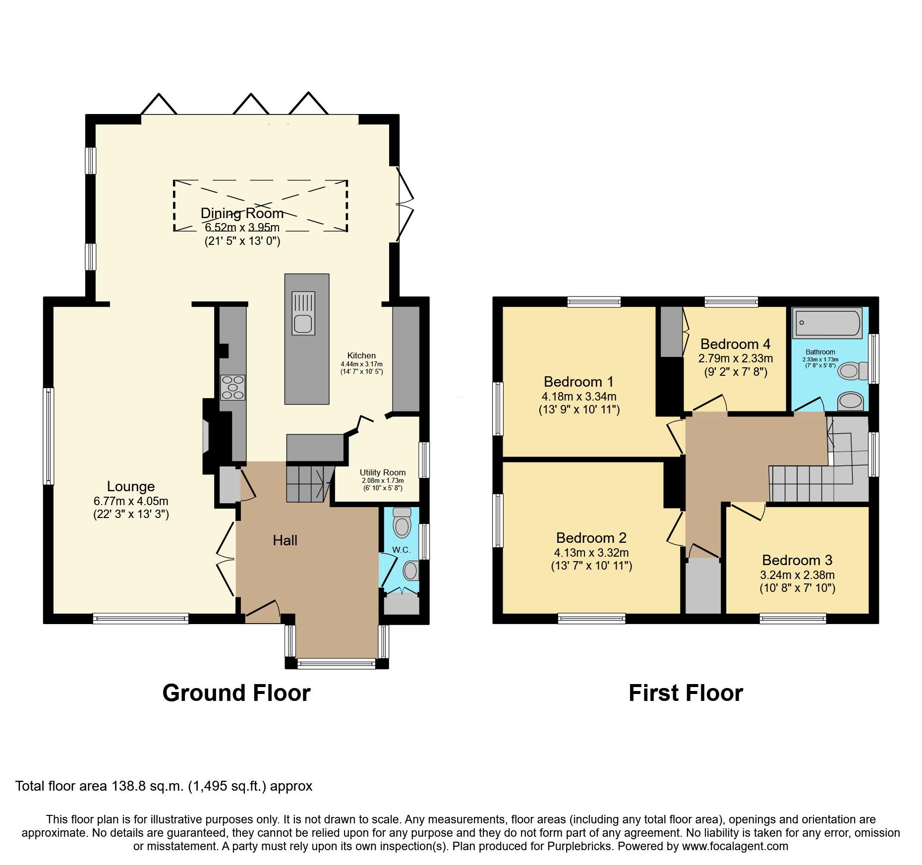 15, Carter Avenue, Shanklin floorplan