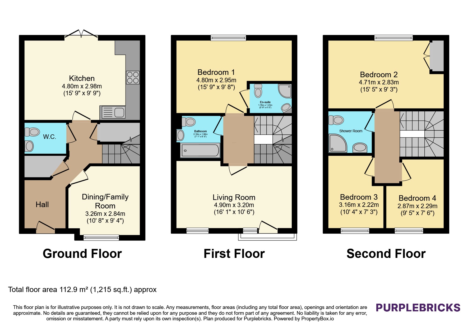 190, High Street, Northampton floorplan