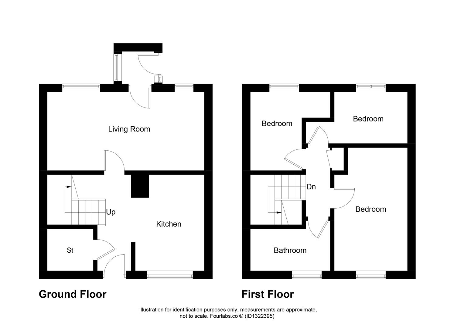 165, Inveraray Avenue, Glenrothes floorplan