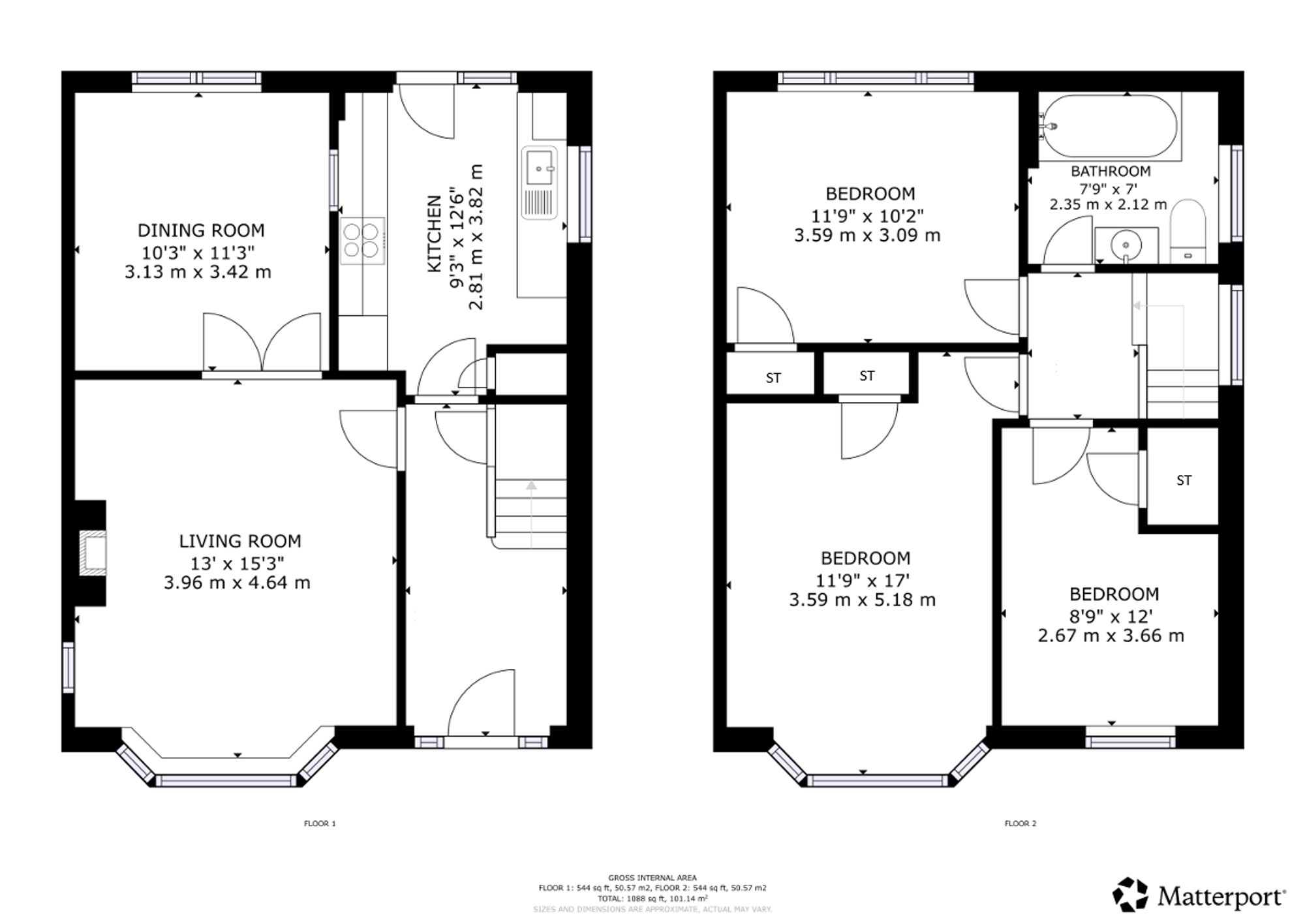 6 Townhill Road, Hamilton floorplan