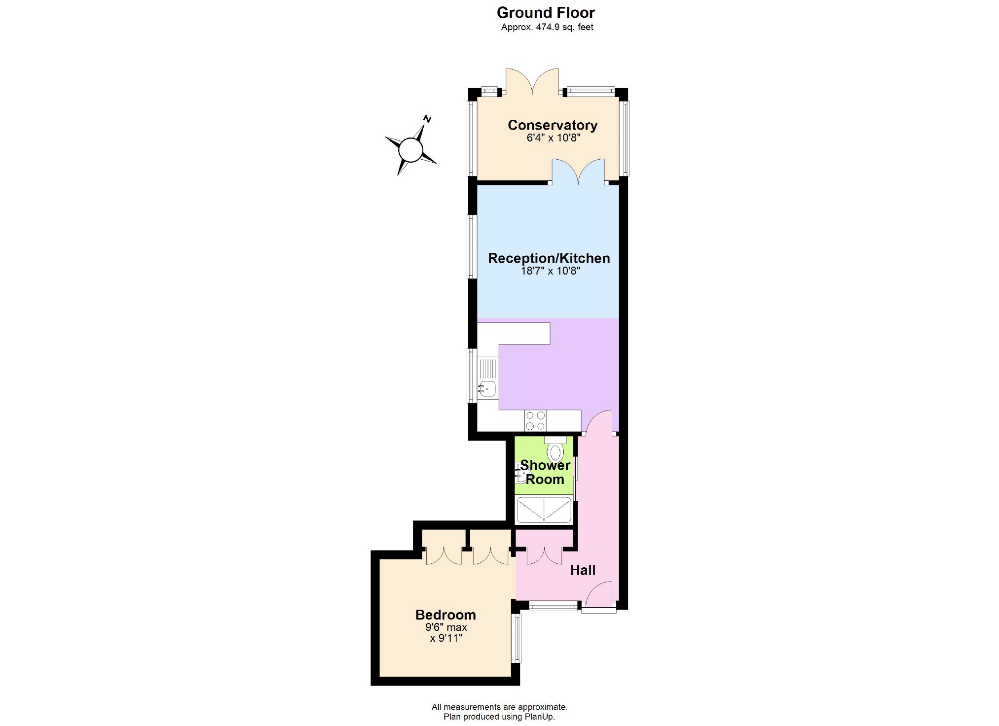 1 Bedrooms Semi-detached bungalow to rent in Toms Lane, Kings Langley WD4