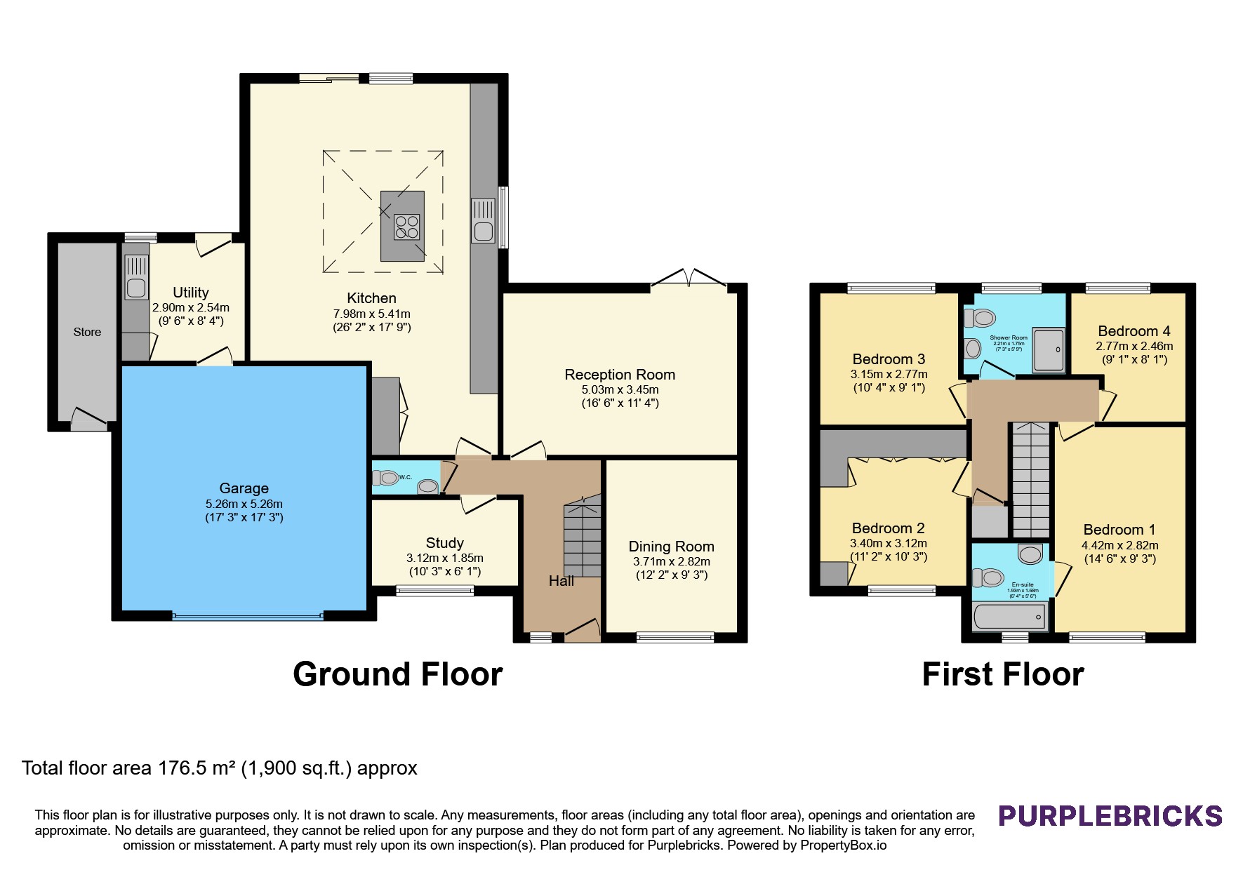 18, Crosslands Meadow, Nottingham floorplan