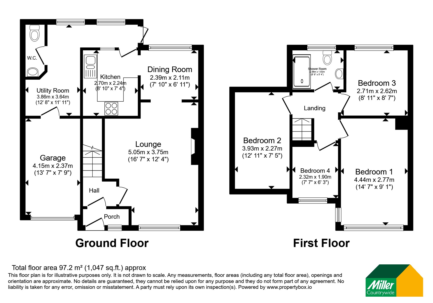 35, Roman Drive, Cornwall floorplan