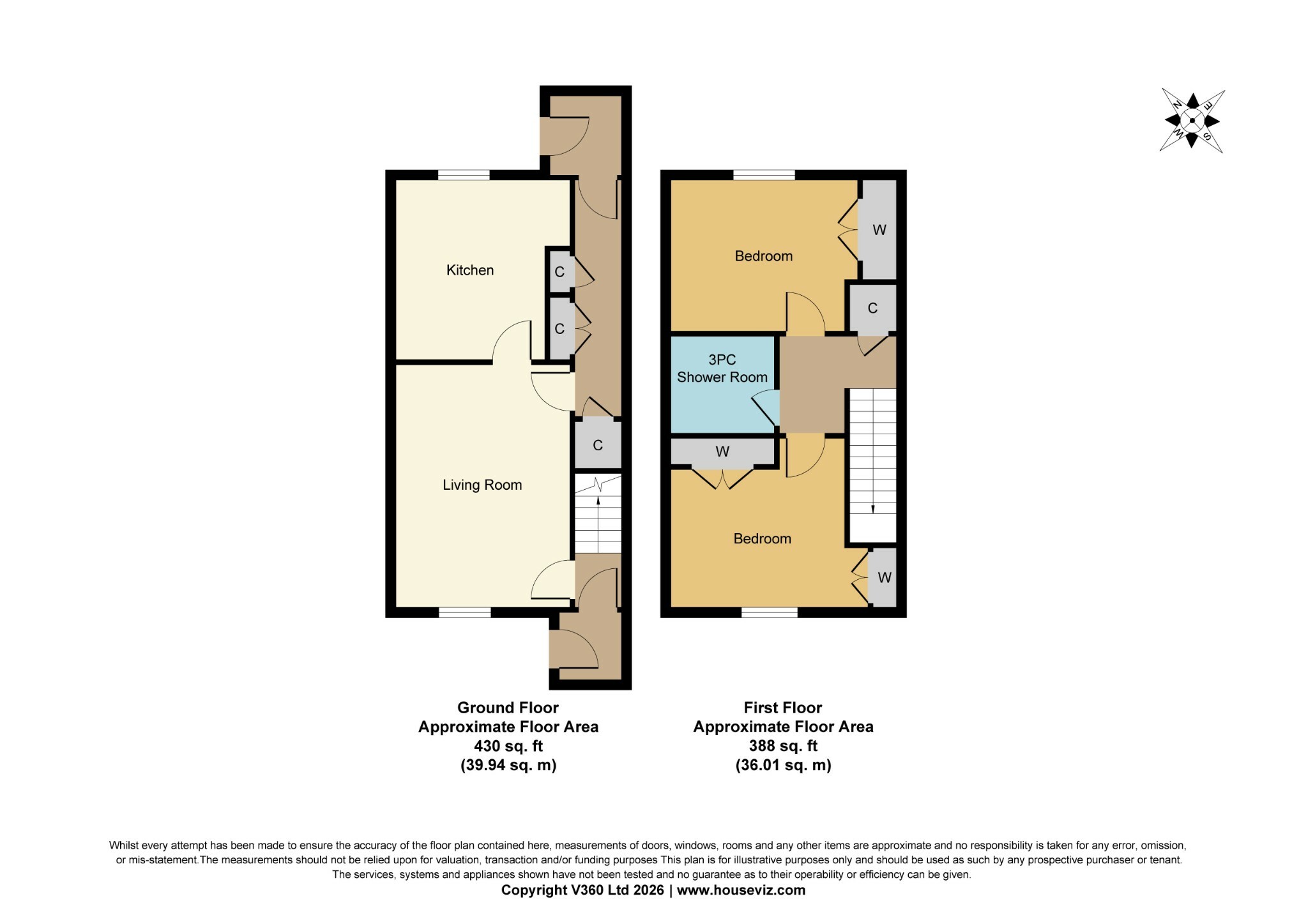 19, Finneston Street, Greenock floorplan