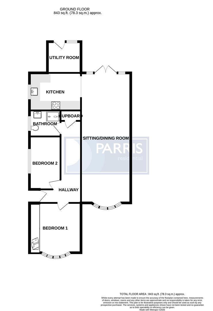 7, Luddesdon Road, Erith floorplan