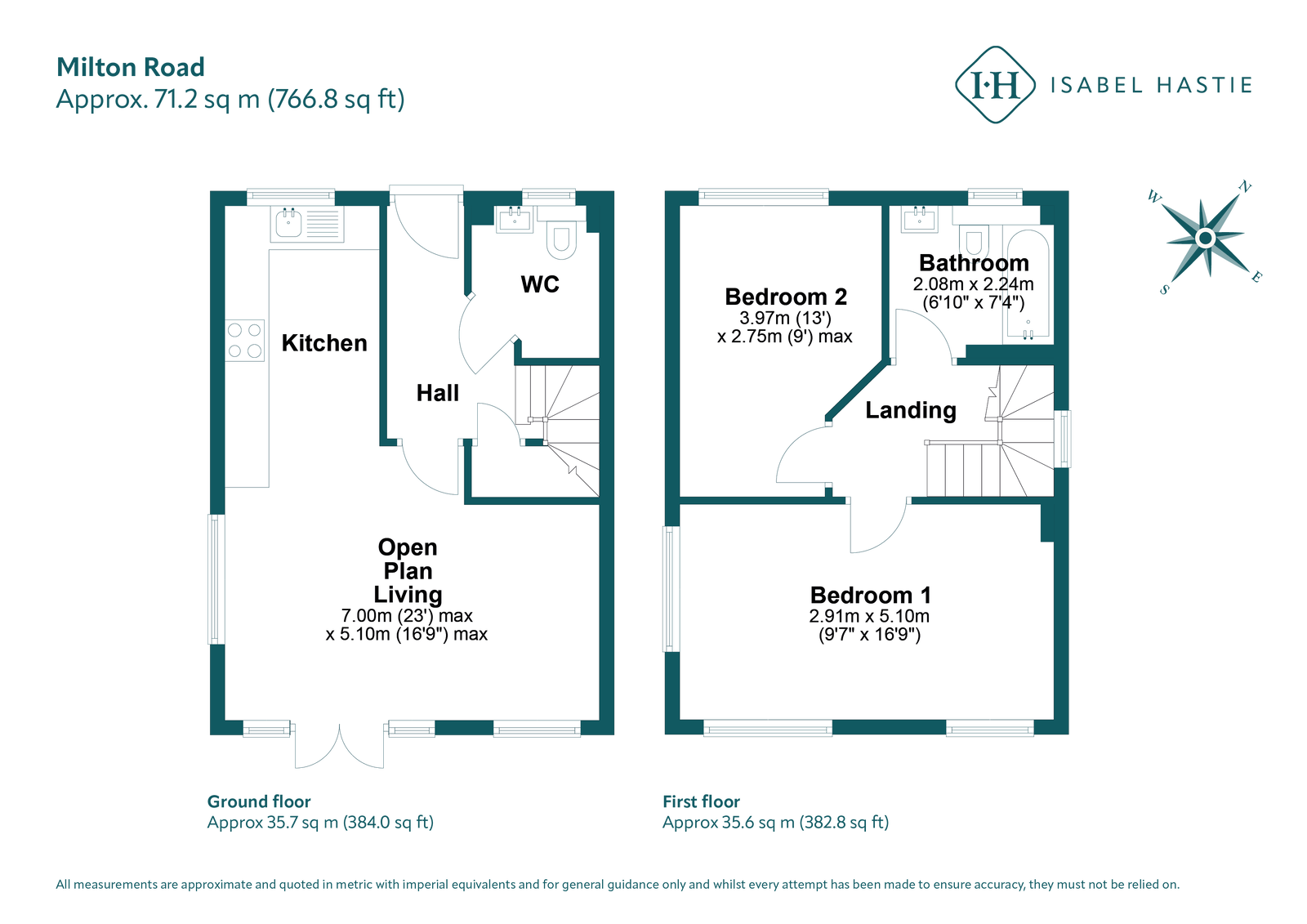 182a, Milton Road, Cambridge floorplan