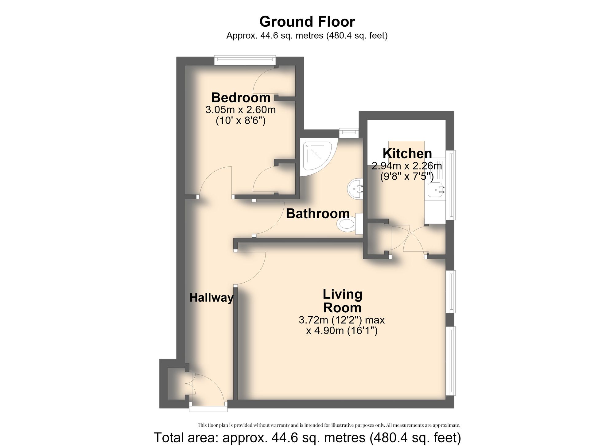 27 Hallam Chase, Sheffield floorplan