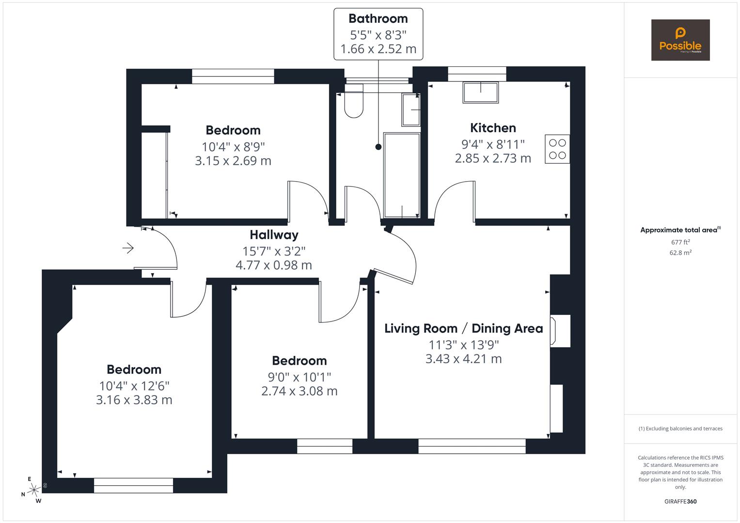 48, Balvaird Place, Perth floorplan