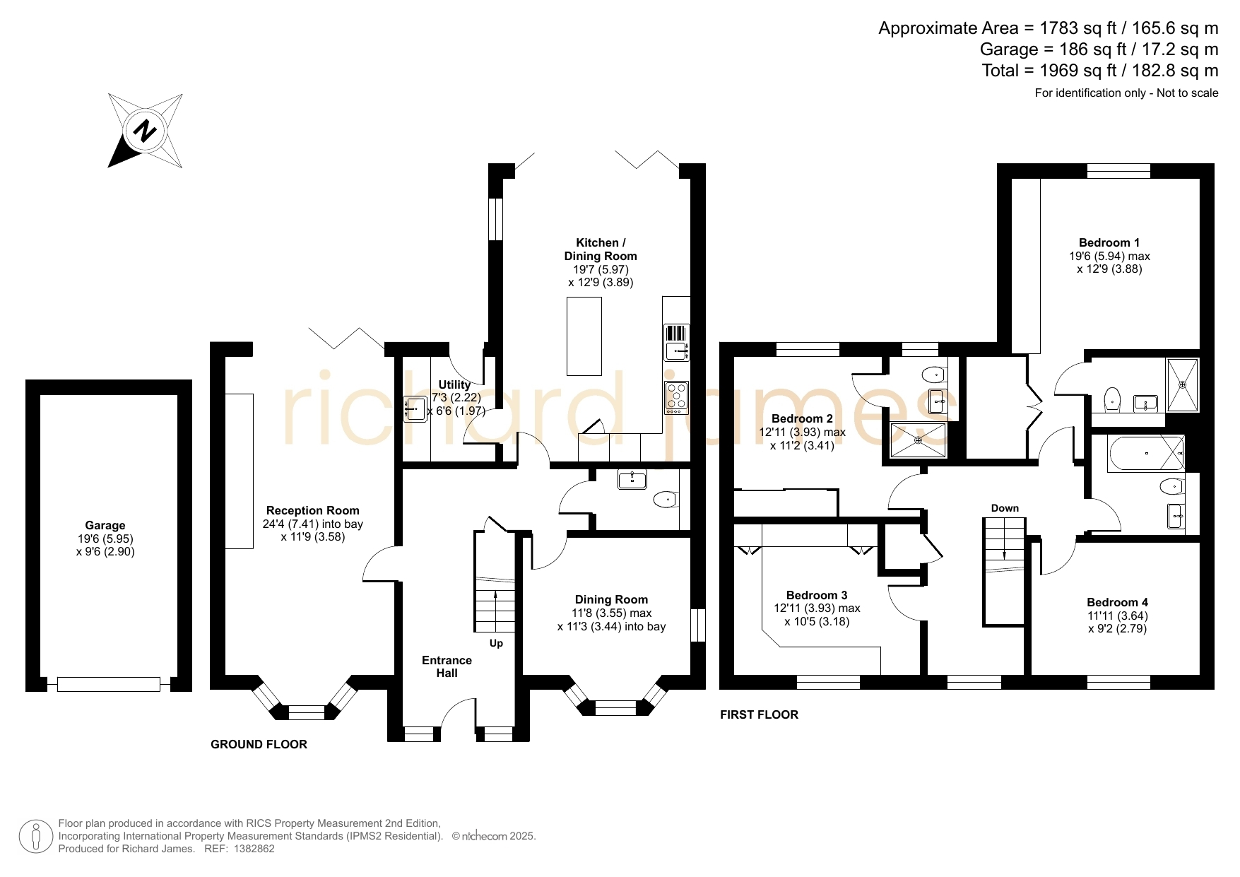 51, Prince Drive, Swindon floorplan