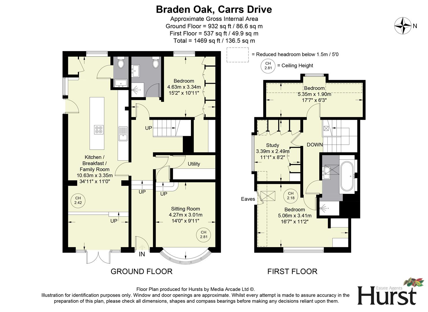 Braden Oak,, Carrs Drive, High Wycombe floorplan