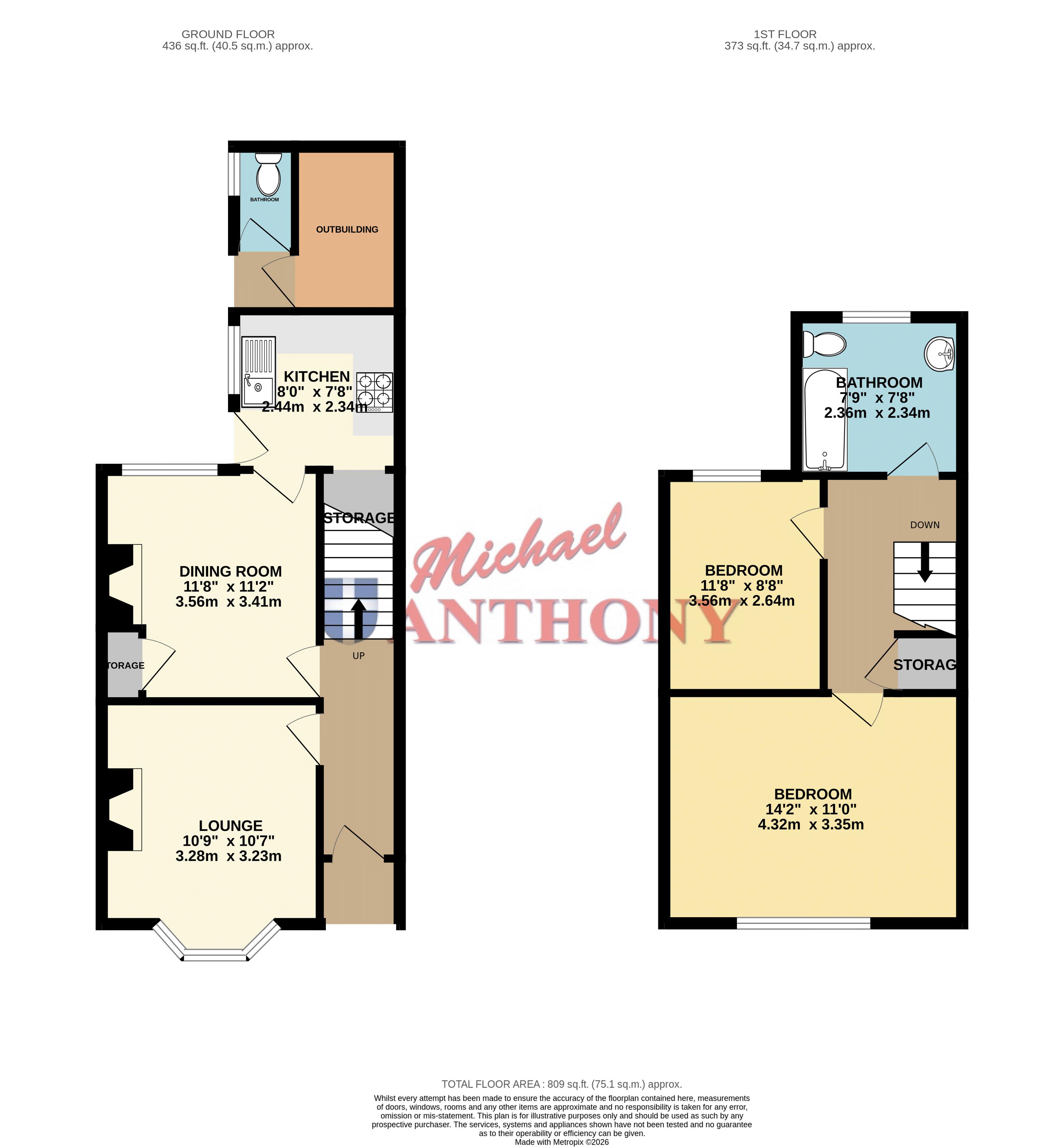57, Windsor Street, Milton Keynes floorplan