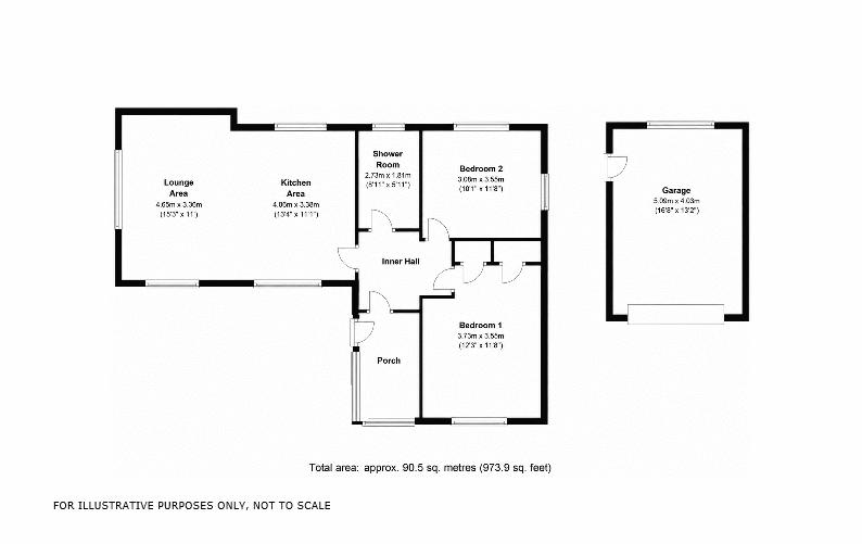 40, Brownhills Road, Cannock floorplan