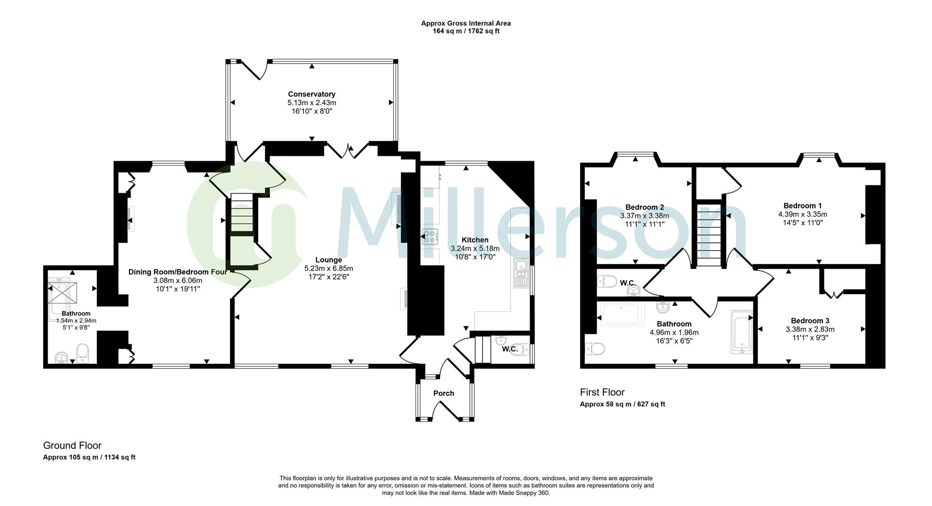 Tresco House, St Austell floorplan