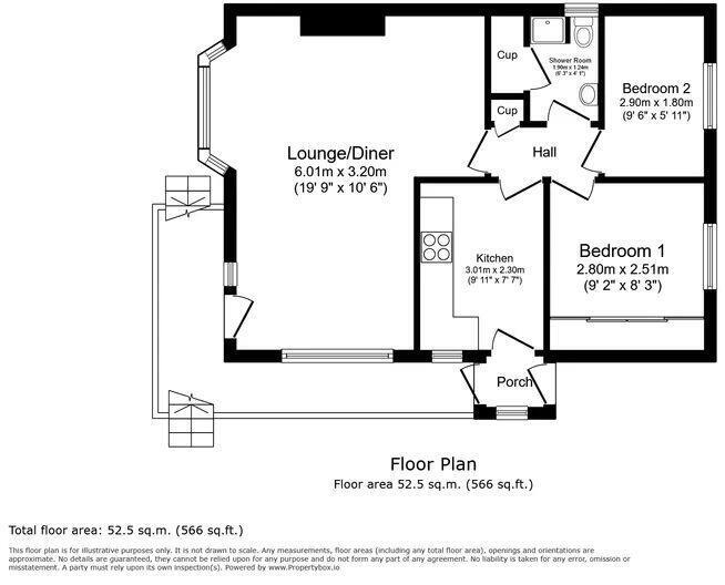 7 Shadynook Park, Crossley Moor Road, Newton Abbot floorplan