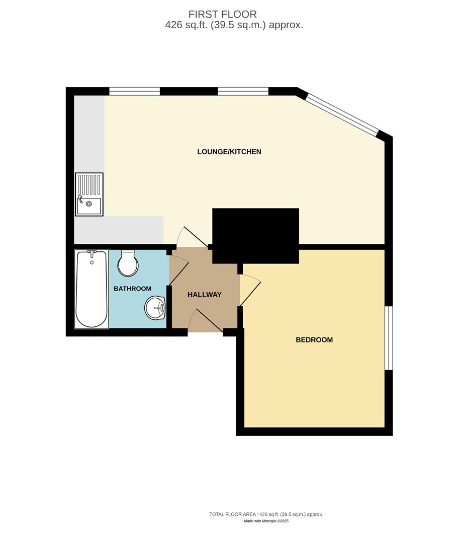 4a, West Street, Bristol floorplan