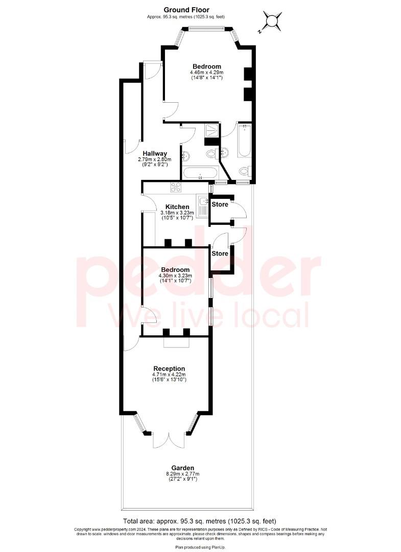 34, Lawrie Park Road, London floorplan