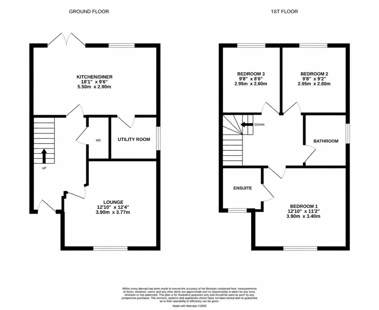 42, Campus Drive, Northampton floorplan