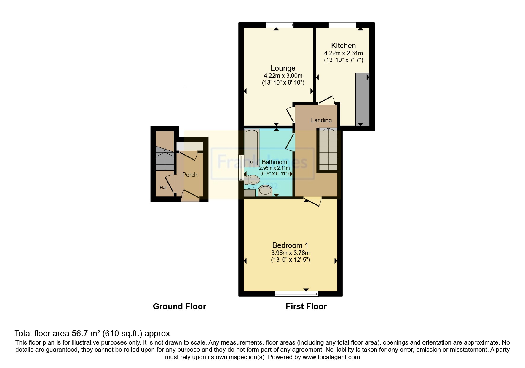 154a, Derby Road, Nottinghamshire floorplan