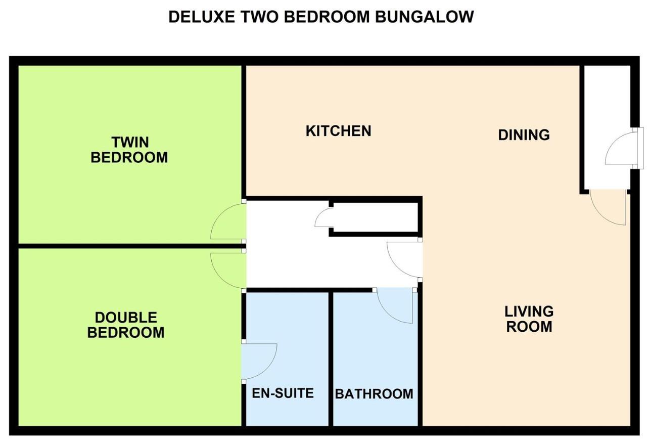 Timeshare Week, 2 Bedroom Lodge, Isle of Arran floorplan