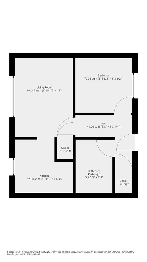 31, Mandeville Court, London floorplan