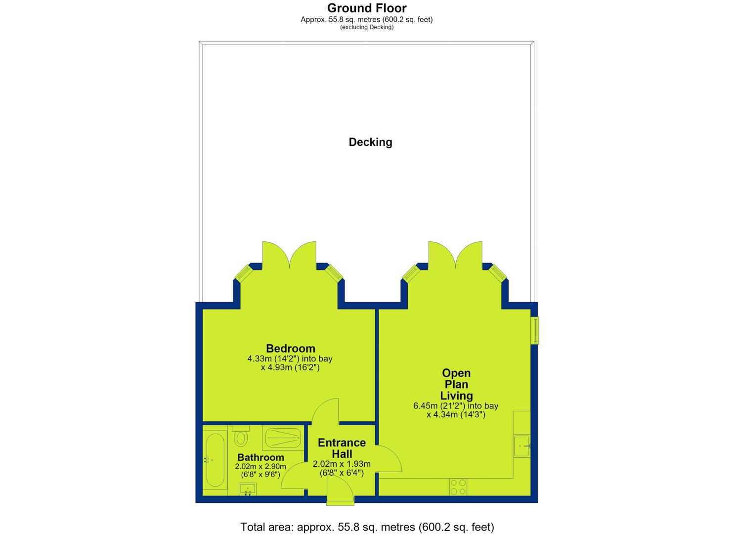 Apartment 1, 36, Mapperley Road, Nottingham floorplan