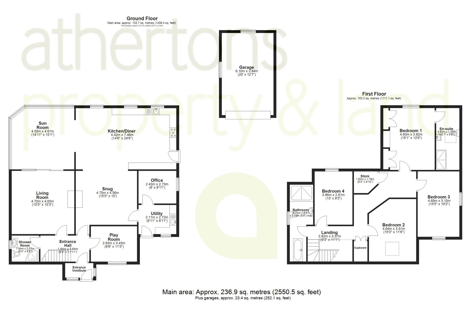 2a, The Dene, Clitheroe floorplan