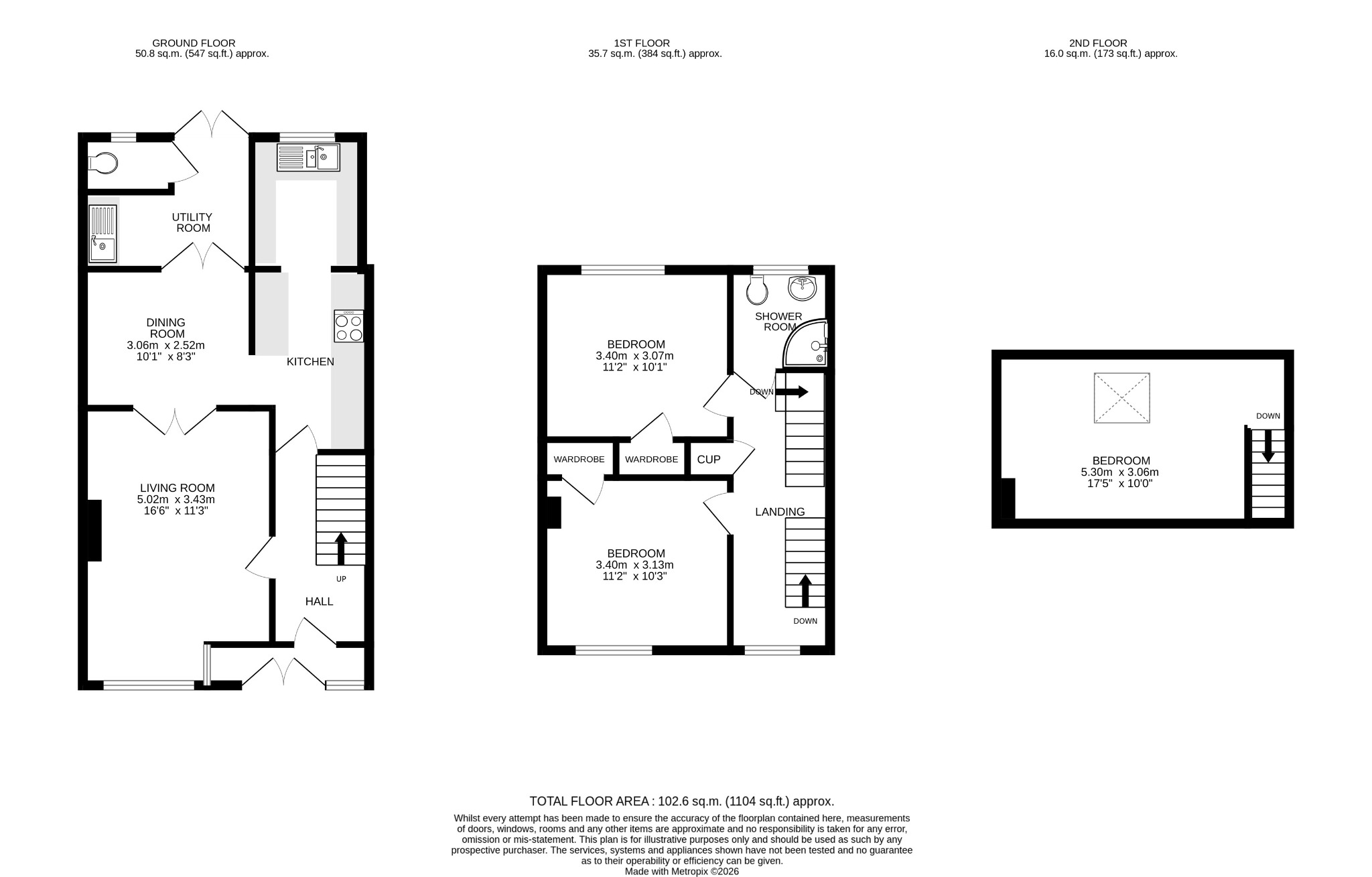 30 Godolphin Road, Long Rock, Cornwall floorplan
