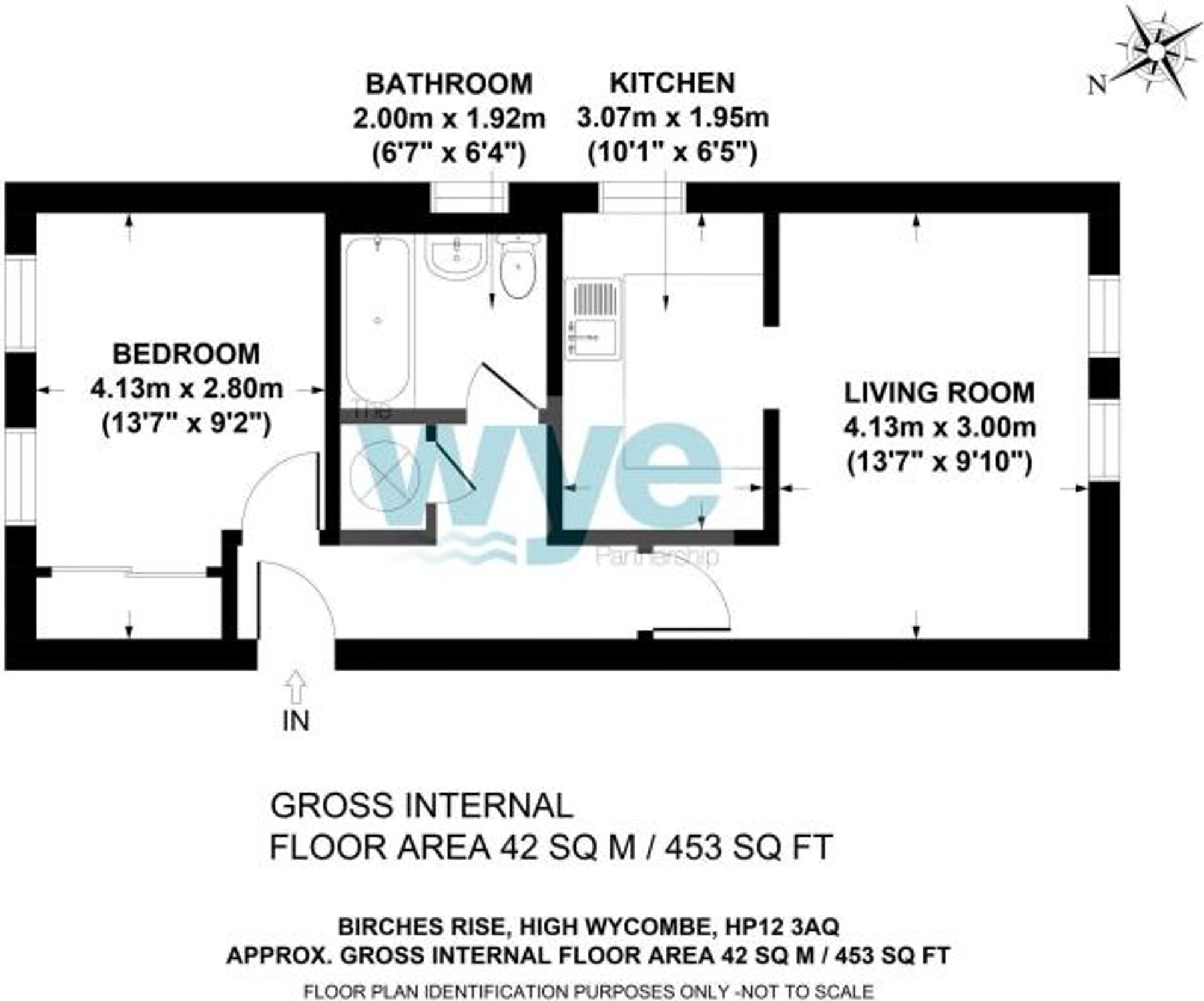19 Birches Rise West Wycombe Road, High Wycombe floorplan