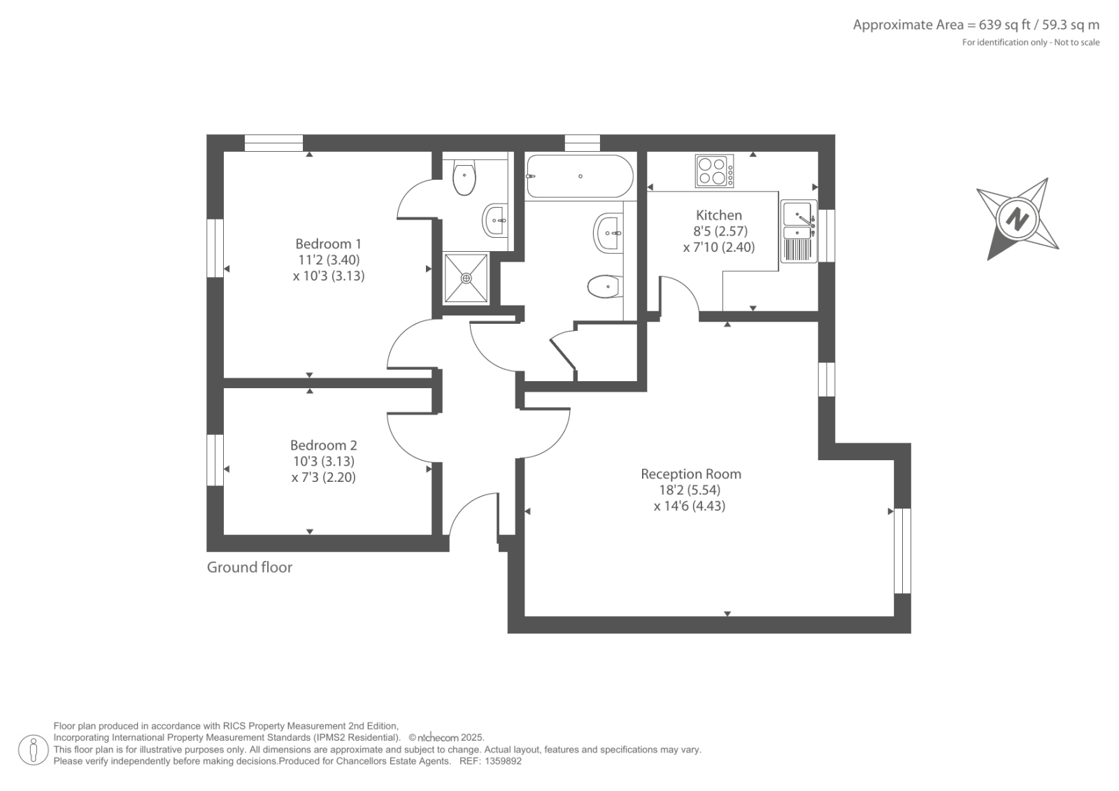 78, Whitehead Way, Aylesbury floorplan