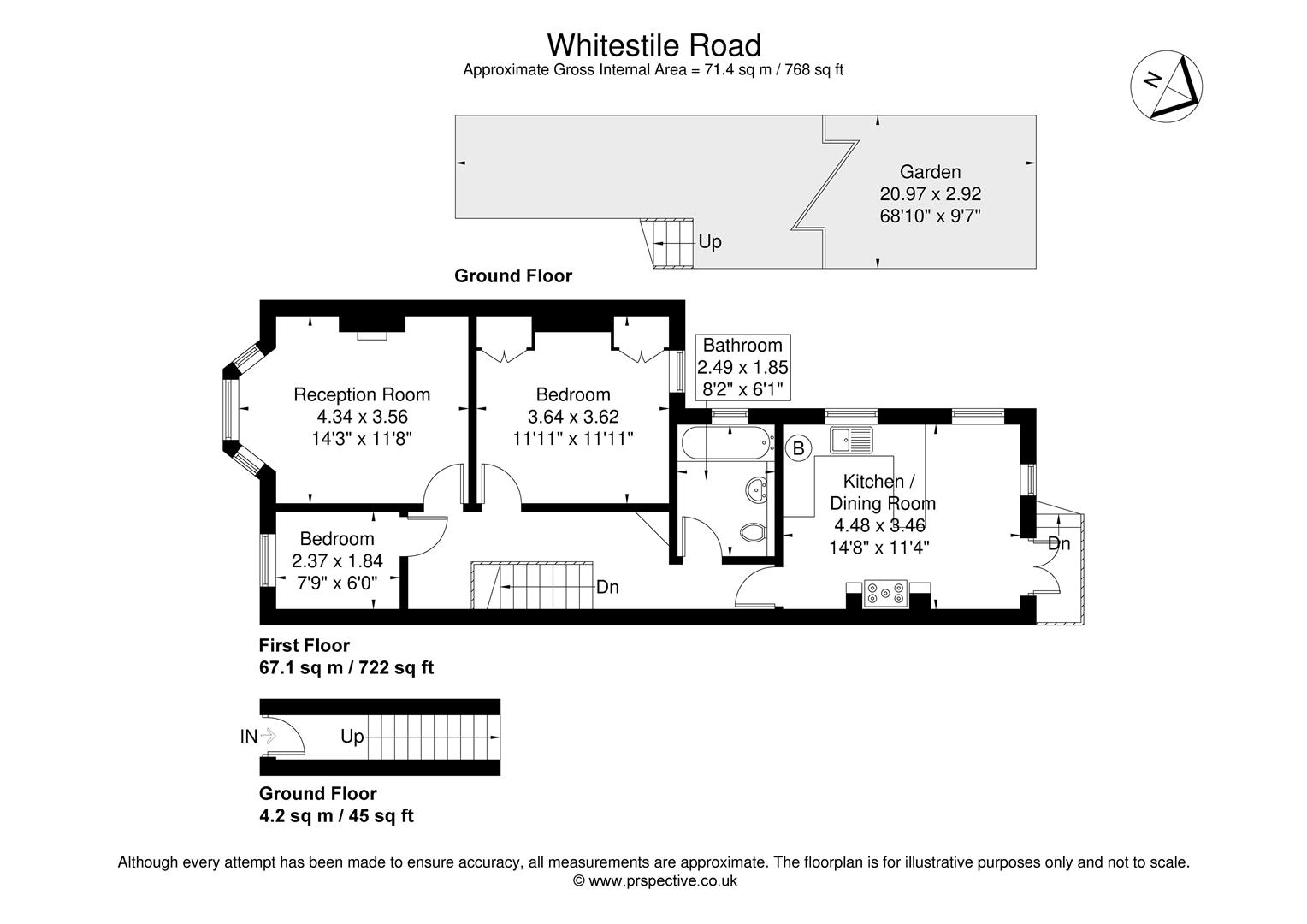 152A, Whitestile Road, Brentford floorplan