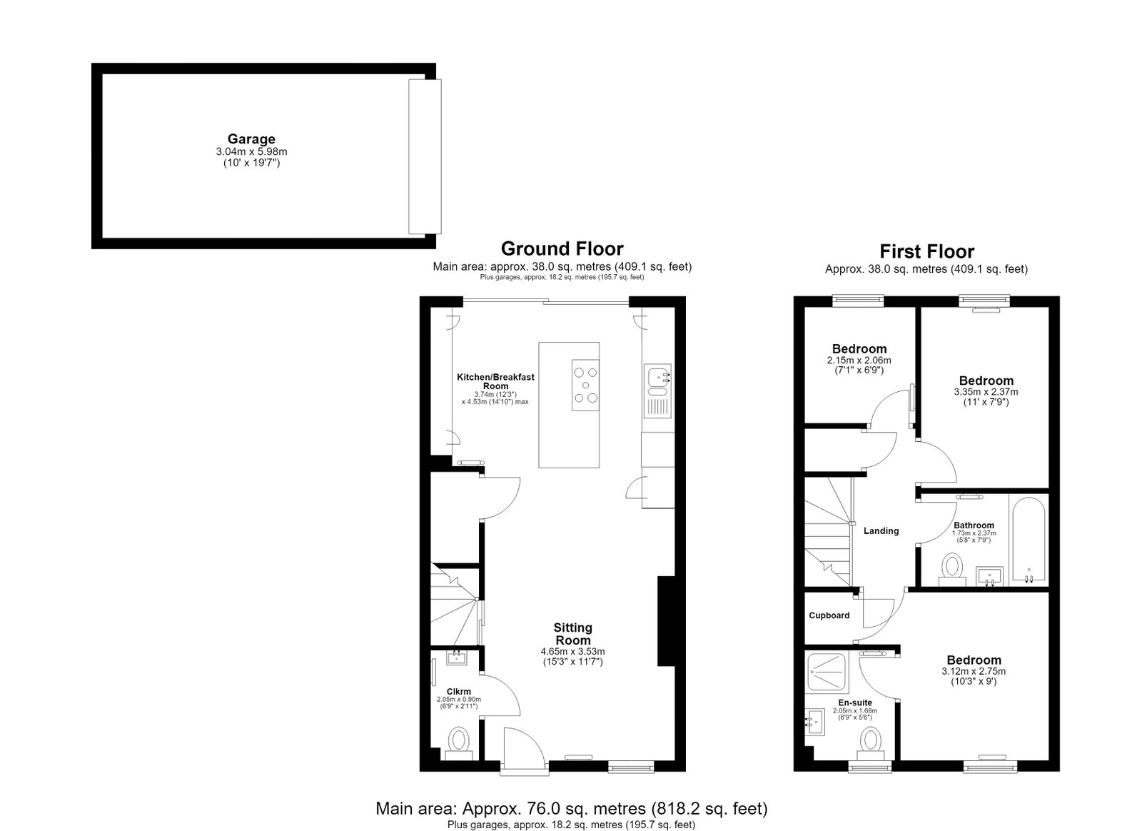 23, Havenhill Road, tetbury floorplan