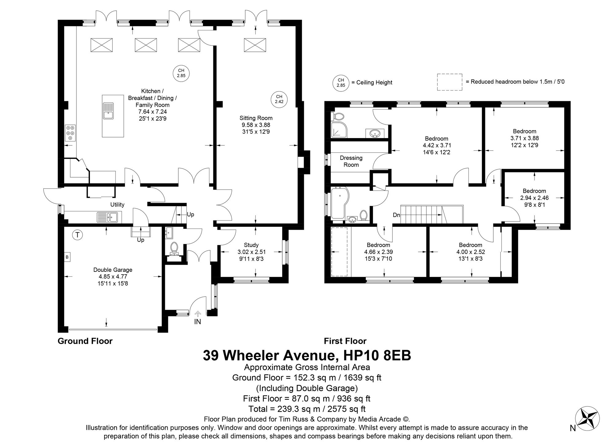Wheeler Avenue, Penn, HP10 floorplan